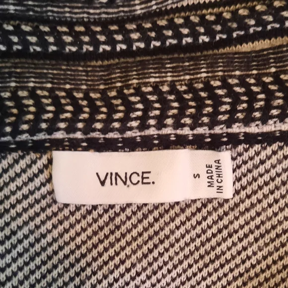Vince cotton multi stripe cardigan kimono sz small - Picture 5 of 6